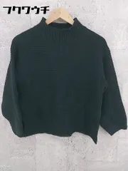 ◇ Simplicite シンプリシテェ ハイネック 長袖 ニット セーター ブラック レディース 【中古】 【1002801100087】