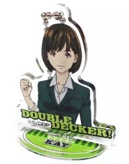 [중고] 키홀더 마스코트 (캐릭터) 케이 (캐서린 로슈폴) [DOUBLE DECKER! 더그 & 키릴 스탠드 미니 아크릴 키홀더]