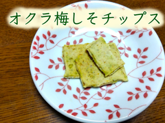 小麦・乳・卵不使用【オクラ梅しそチップス】グルテンフリー＆ヴィーガン