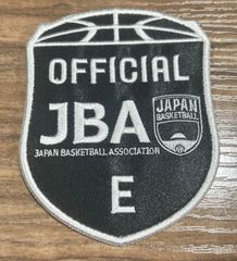 【新品未使用品】JBA バスケットボール 審判 ワッペン E級 - クツの