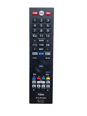【保証付】フナイ FUNAI デジタルテレビ 純正リモコン 「FRM-103BDR」のサムネイル