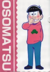 【中古】クリアファイル おそ松 「おそ松さん テレまつ トレーディングA5クリアファイル」 文教堂・アニメガ限定