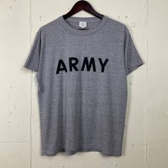 美品 米国製 チャンピオン T1011 ARMY 染み込みプリント Tシャツ M 