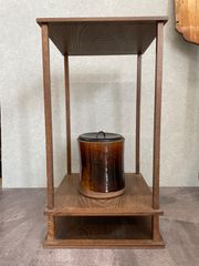 盆栽道具】銅製・長竿如雨露(じょうろ )2号 2L ジョウロ 盆栽用【本職