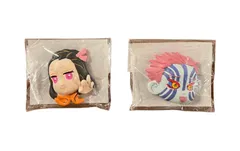 鬼滅の刃 立体マグネット　2種セット　( 竈門禰豆子 & 猗窩座 )
