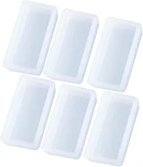 elrinrin シリコンモールド UVレジン型 DIY 手作り 標本 標本形 長方形(1.6cm/6個セット)