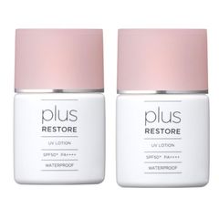 プラスリストア UVローション 30mL SPF50+ PA++++ ローションタイプ 日焼け止め 2本