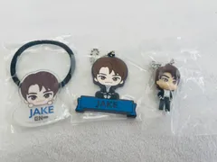 ENHYPEN JAKE 一番くじ　アクリルアクセサリー　ラバーチャーム　マスコットスイングセット