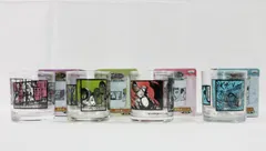 A1306・一番くじ 進撃の巨人 グラス 自由への進撃 I賞 4個セット まとめ