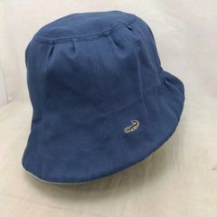 クロコダイル チューリップハット CROCODILE デニム風 ネイビーブルー 紺色 サイズS
