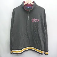 ◇ NAVY ネイビー 長袖 ハーフジップトレーナー サイズM チャコールグレー レディース E  【1407180044388】のサムネイル