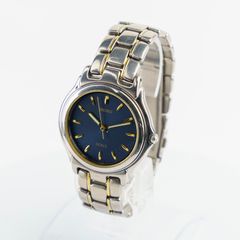 セイコー ドルチェ Seiko Dolce 5E31-6E90 ブラック メンズ クォーツ 1990年代 自動巻き 1550