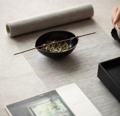中国茶器　茶道具セット（茶撥・茶抜き・茶針・茶則）　未使用品