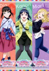 [중고]타월·수건(캐릭터) 전 3종 세트 머플러 타월"3학년"[러브라이브! 선샤인!!The School Idol Movie Over the Rainbow]