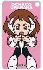 【中古】キーホルダー 麗日お茶子 「僕のヒーローアカデミア トレーディングデフォルメスクエアアクリルキーホルダー ver.A」