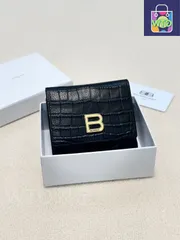 【今日特価】Balenciaga バレンシアガ 最新短款ウォレットシリーズ 精巧な仕上げを備える