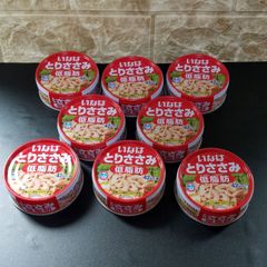 8缶　いなば　低脂肪　国産 とりささみ 缶詰 食塩 無添加 鶏ささみ 鶏肉