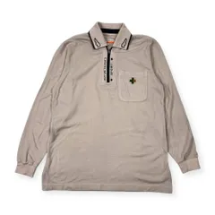 CASTELBAJAC SPORT カステルバジャック 鹿の子 ハーフジップ 長袖 ポロシャツ 1/ベージュ系 レディースのサムネイル