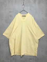 美品 FEAR OF GOD ESSENTIALS フィアオブゴッド エッセンシャル 8317-343-1672 半袖 Vネック Tシャツ sizeM/黄 ■■メンズのサムネイル