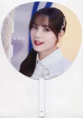 【中古】うちわ NINA うちわ 「NiziU Live with U 2022 ”Light it Up”」