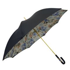Pasotti 花びら模様 ネイビー折りたたみ傘 Pasotti 花びら模様 ネイビー折りたたみ傘 Pasotti 花びら模様