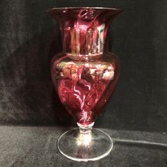 ムラーノ　ビンテージ　花瓶　フラワーベース　イタリア　ムラノ　アンティーク ビンテージ ムラーノ MURANO 花瓶フラワーベース 箱なし - メルカリ