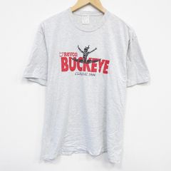 オハイオ大学 Buckeyes スカル Tシャツ ブラック スケルトン カレッジ 