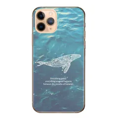 iPhone14ProMax ケース カバー アイフォン14 プロマックス スマホケース ハードケース 鯨 くじら クジラ ハワイ 水族館 夏 ハワイ 沖縄 水 おしゃれ ビーチ トライバル カラー09