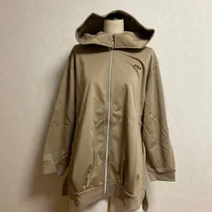 KN1793 ＊3L 大きいサイズ　フィラ　暴風　裏フリースジャケットベージュ　定価8700