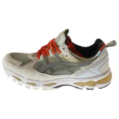 ASICS (アシックス) ×AWAKE NY GEL-KAYANO TRAINER 21 1201A459 アウェイク ゲルカヤノトレーナー ローカットスニーカー グレー US9.5/27.5cm