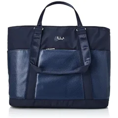 【在庫セール】[イーエルエー] .co.jp限定 ゴルフ トートバッグ 内装抗菌 シューズ収納可 2WAYハンドル ネイビー