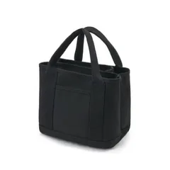 ミニトート　トートバッグ　キャンバス　帆布バッグ　ハンドバッグ　手提げバッグ　手提げかばん　マチ広　3仕切り　カジュアル　シンプル