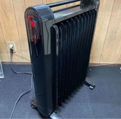 【中古】モダンデコ オイルヒーター gr002 ブラック🟡🟩🟦