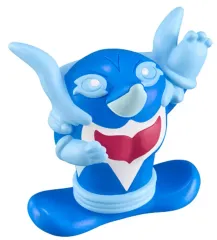 【中古】食玩 トレーディングフィギュア 13.イルカマン(マイティフォルム) 「ポケモンキッズ リコと旅の仲間たち編」