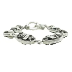 Justin Davis ジャスティンデイビス SBJ545 DUAL SPILIT デュアル スピリット ブレスレット シルバー系【中古】のサムネイル