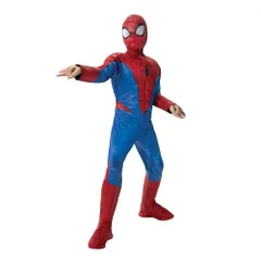 スパイダーマン　コスチューム　L　マーベル　子供男性用　コスプレ衣装　Qualux