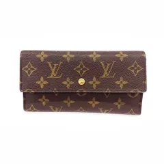 LOUIS VUITTON ルイヴィトン 三つ折り長財布/ポルトトレゾールインターナショナル  モノグラム/TH0051 M61215   ブラウン レディース / 240001167467