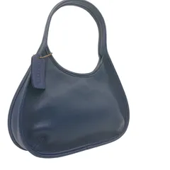 【美品】COACH　オールドコーチ　9027　ネイビー　ショルダーバッグ　USA製