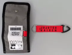 【中古】財布・パスケース 虎杖悠仁＆伏黒恵 ミニウォレット＆カラビナテープ 「呪術廻戦」