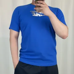 Nike(ナイキ） ドライフィット 青 半袖Tシャツ L 250713