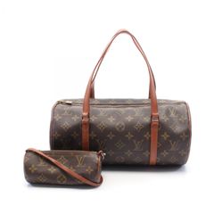 ルイ・ヴィトン LOUIS VUITTON ハンドバッグ パピヨン30 モノグラム M51385 PVCコーティングキャンバス レザー パピヨン(旧)30 レディース Used B