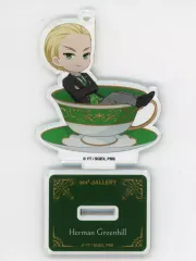 【中古】キーホルダー ハーマン・グリーンヒル 「黒執事 -寄宿学校編-×and GALLERY collaboration cafe ランダムミニキャラアクスタキーホルダー」