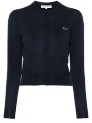 メゾンキツネ ベビーフォックス・ウール・カーディガン 送料無料