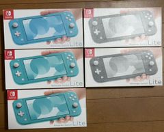 ニンテンドースイッチライト　空箱　5箱  保証印なし