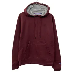 Champion 無地 スウェット パーカー S ワインレッド チャンピオン 裏起毛 ツートーンフード 古着卸 アメリカ仕入 a709-5288