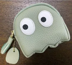 【最高級本革】トーゴ★レザー★レディース財布★コインケース★小銭入れ★グリーン