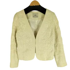 グレースコンチネンタル GRACE CONTINENTAL 刺繍フックボタンテーラードジャケット レディース JPN：36 のサムネイル
