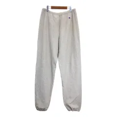 90年代 USA製 Champion チャンピオン REVERSE WEAVE リバースウィーブ スウェットパンツ ライトグレー (メンズ X-LARGE) 中古 古着 R8187