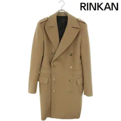 ★未使用タグ付き★バルマン★ピーコート★ダブル★ウール★イタリア製★50★高級 BALMAIN - BH2 DOUBLE COLLAR PEA JACKET / ダブルカラー P