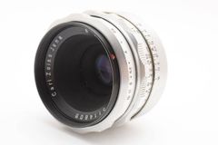 ★カールツァイス Carl Zeiss Jena Tessar 50mm F2.8 M42 シルバー★ #1515ARW14
